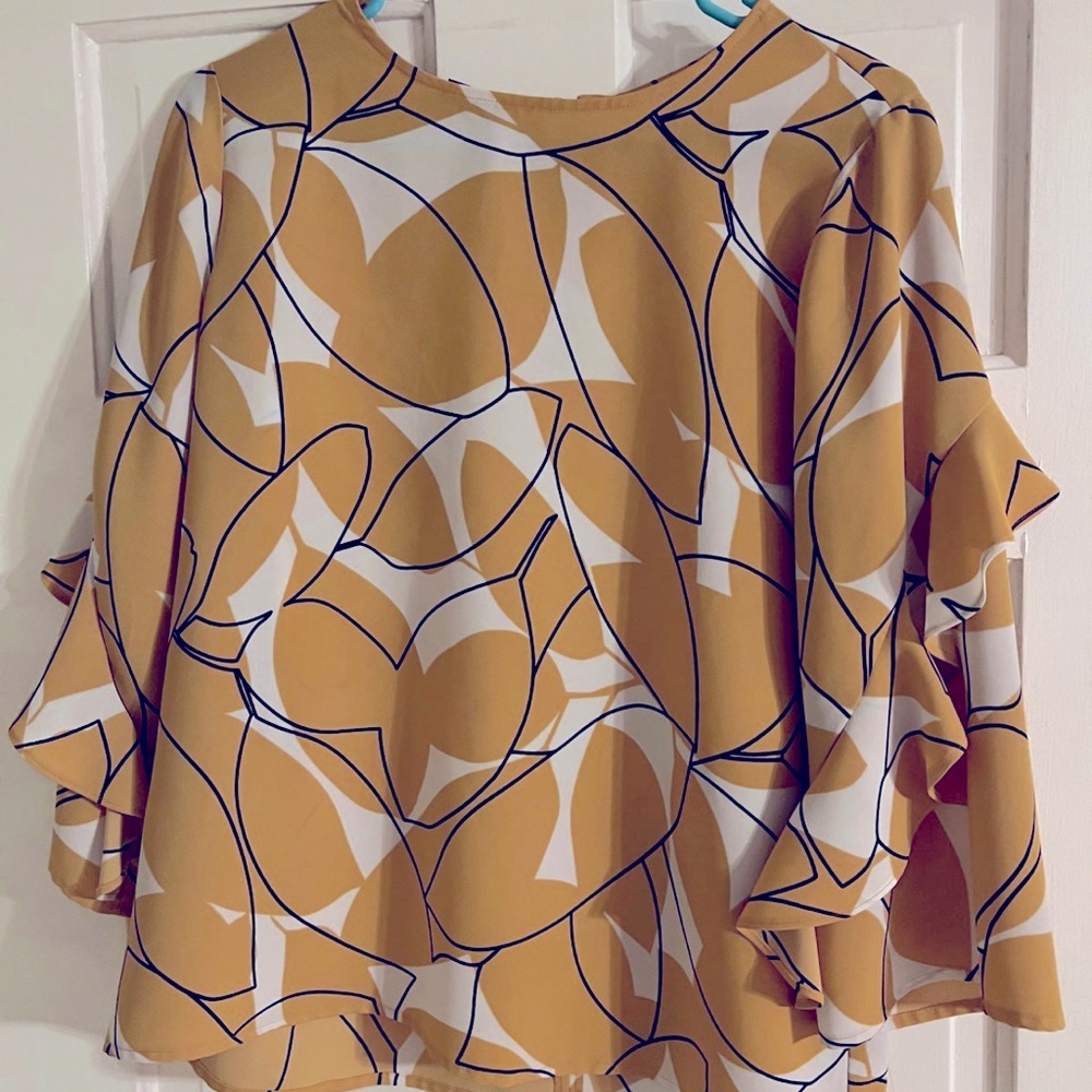 Alfani Yellow top